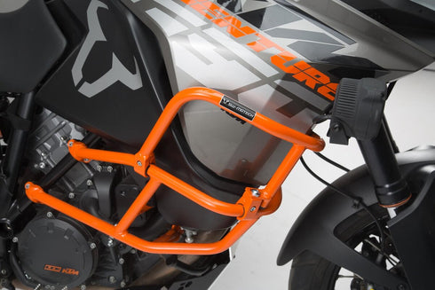 Protecciones sup. de motor para KTM original. Naranja. 1290 SAdv R / S (16-), 1090 Adv (16-).